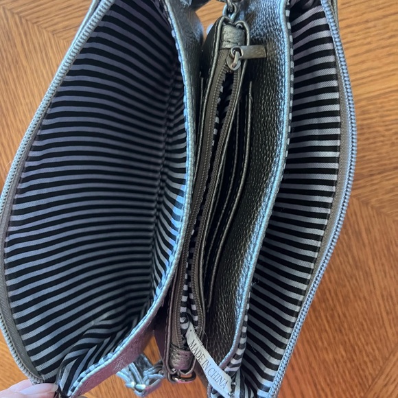 GUN METAL SLING PURSE - Picture 6 of 8